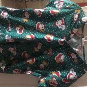 Christmas scrub top